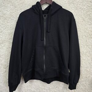 Street & Steel Motorcycle Hoodie Men's Large Black Riding Gear